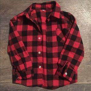 💥4/$15💥 flannel size 4T